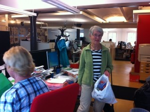 Anita levererar