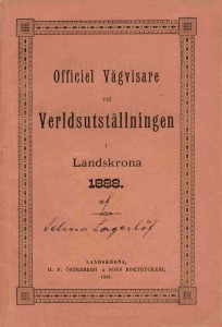 Inte alla syföreningar som har en Nobelpristagare till programförfattare. Bild lånad från Landskrona museum.